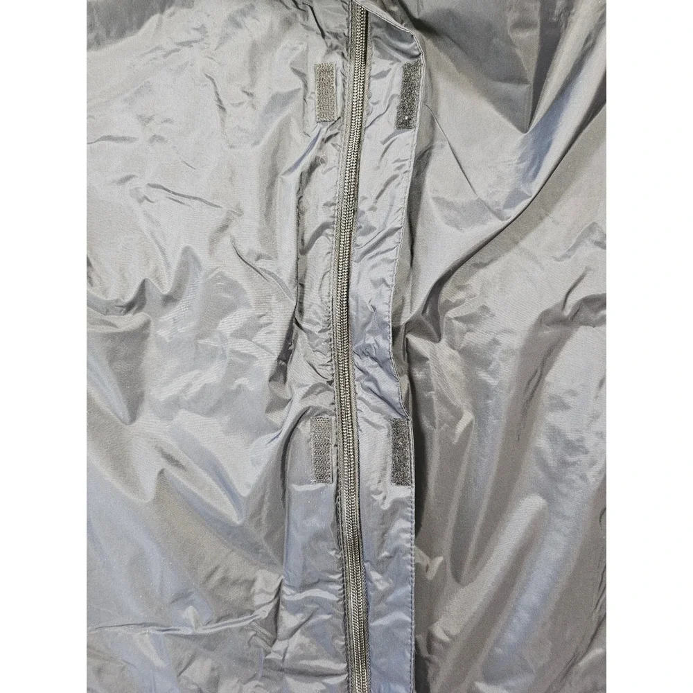 Columbia Mens CWU Omni-Tech Rain Jacket Black Hooded Mesh Lined Lg wind breaker - Picture 9 of 16